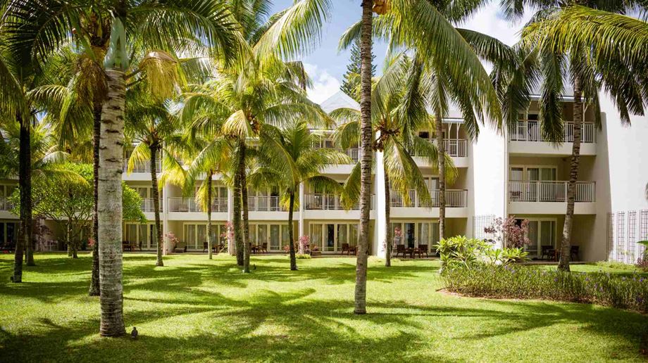 Rejser til Mauritius, Victoria Beachcomber Resort & Spa, Palmer i haven
