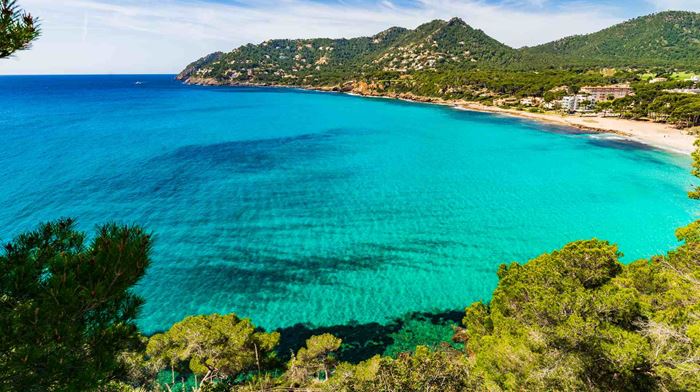 Rejser til Spanien Mallorca, Can Simoneta Hotel, beach