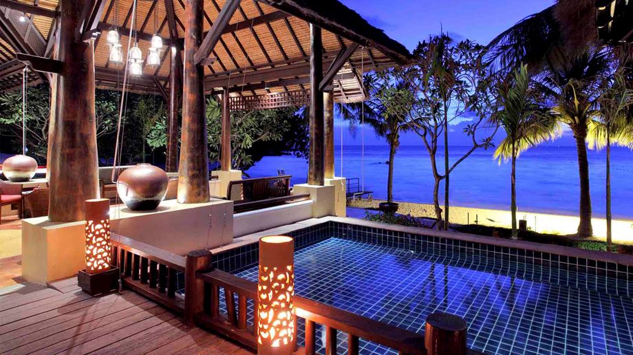 Thailand, Koh Samet, le Vimarn Resort & Spa, Pool And Restaurant
