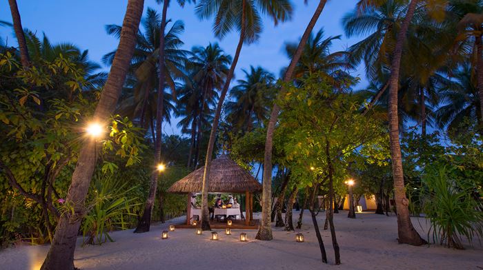 Maldiverne Romantisk Middag
