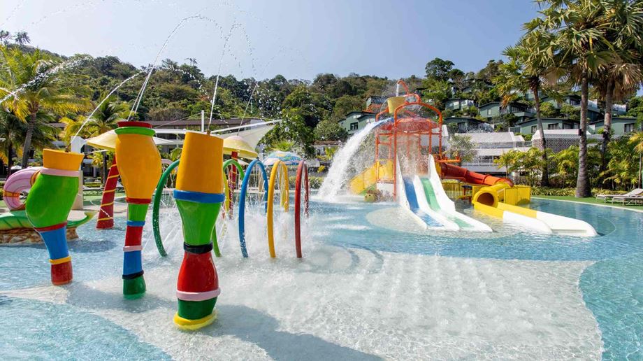 Rejser til Thailand, Phuket, Katathani Phuket Beach Resort, aqua play pool