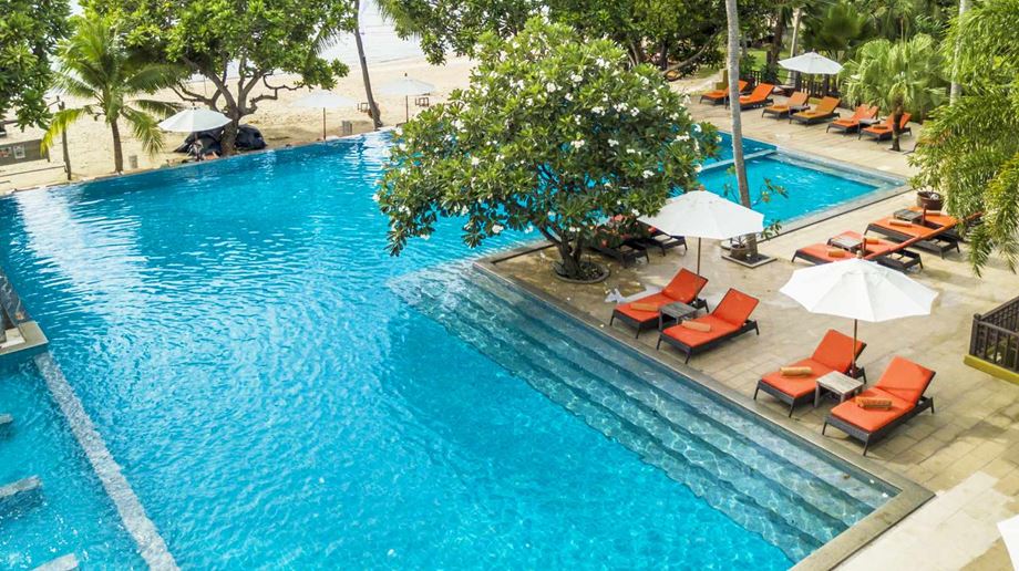 Thailand, Koh Samui, New Star Beach Resort, Pool Område