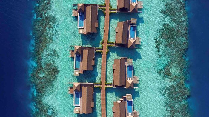 Maldiverne Waldorf Astoria Overwater Villas