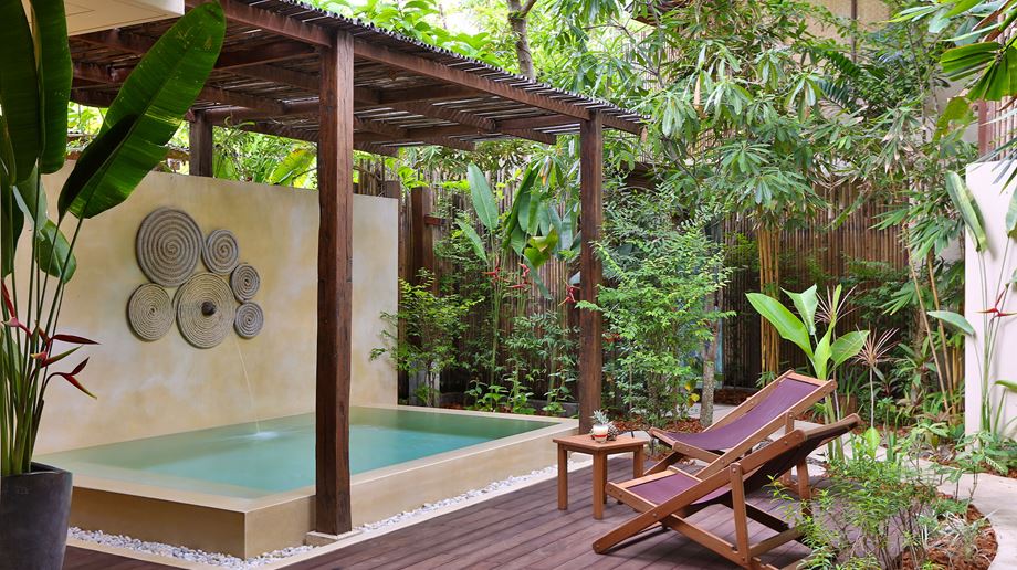 Thailand, Koh Phangan, Anantara Rasananda, Garden Pool Suite