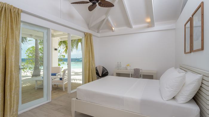 Rejser til Maldiverne, Sandies Bathala Resort, beach bungalow