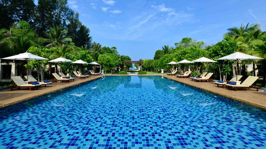 Rejser til Thailand, Koh Lanta, Layana Resort & Spa, Poolområdet på Layana Resort & Spa