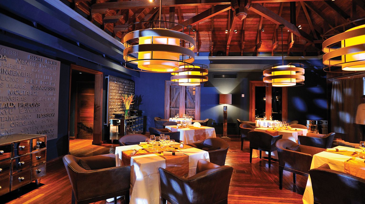 Rejser til Maurtius, Maradiva Villas Resort & Spa, Restaurant Cilantro - moderne indiske gastronomi