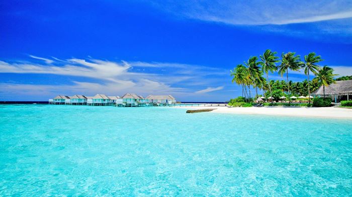 Rejser til Maldiverne, Centara Grand Island Resort & Spa, The Club og deluxe overwater villaer