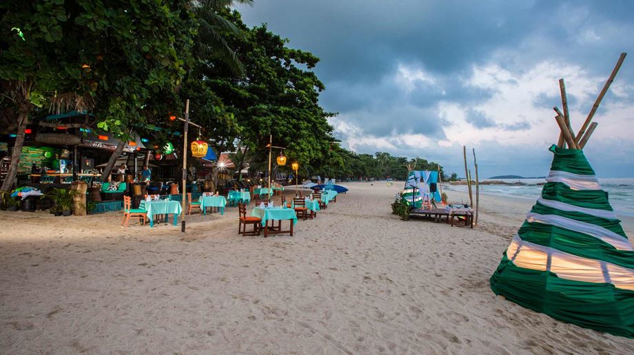 Thailand, Koh Samui, The Fair House Beach Resort, Stranden Udsigt
