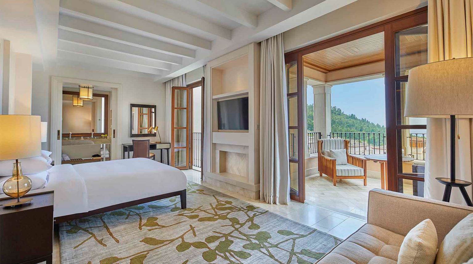 Rejser til Spanien, Mallorca, Cap Vermell Grand Hotel, junior suite valley view