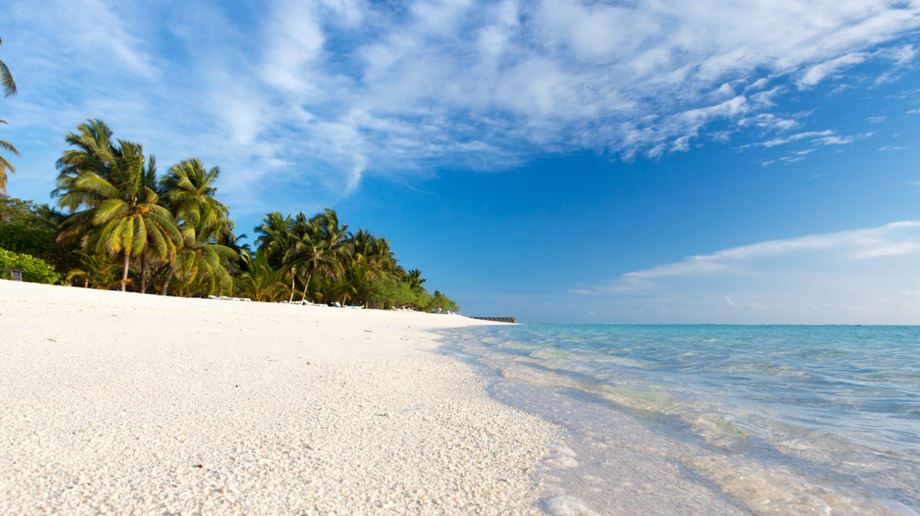 Rejser til Maldiverne, Innahura Maldives Resort, Blødt hvidt sand