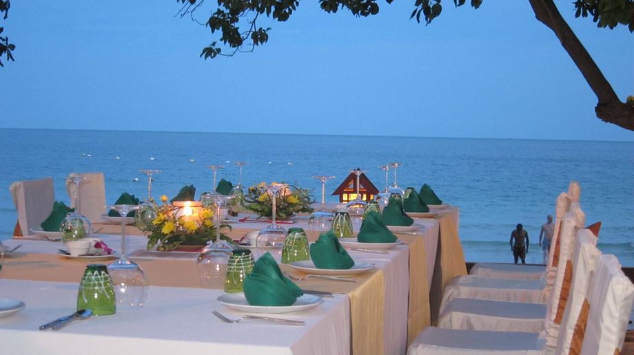 Thailand, Koh Samui, Baan Chaweng Beach Resort, Restaurant Stranden
