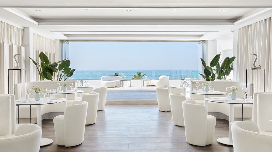 Grækenland, Kreta, Grecotel Lux Me White Palace, The White Restaurant, Udsigt