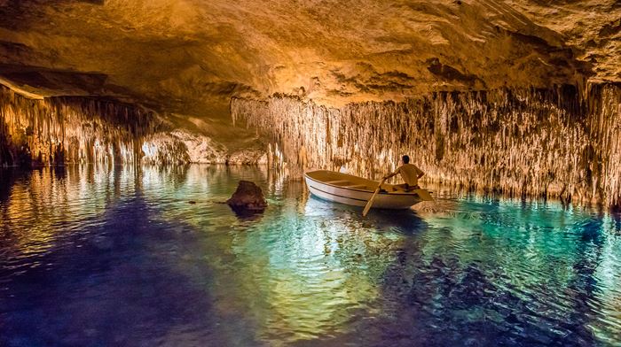 Spanien Mallorca Drypstensgrotte Cuevas Del Drach