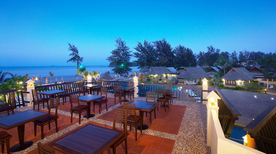 Thailand, Koh Lanta, Lanta Chada Beach Resort, Restaurant View