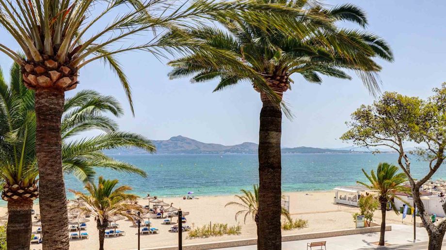Rejser til Spanien, Mallorca Hoposa Uyal, beach view
