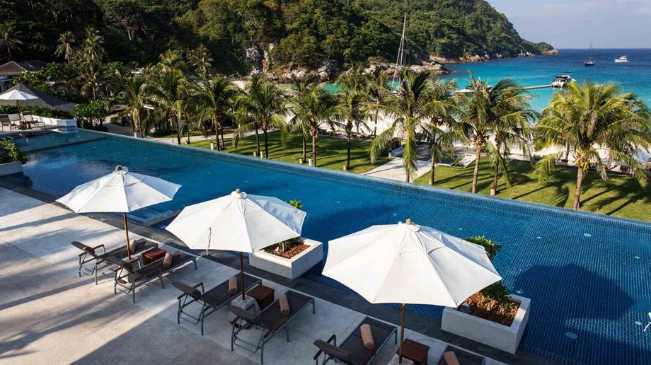 Rejser til Thailand, Phuket, The Racha, pool