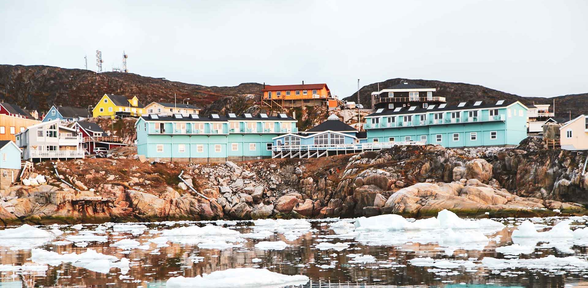 Grønland Ilullisat Hotel Isfjord Vandspejl  