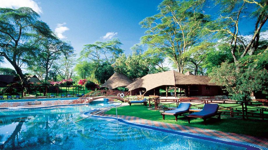 Kenya Lake Naivasha Sopa Lodge Swimmingpool