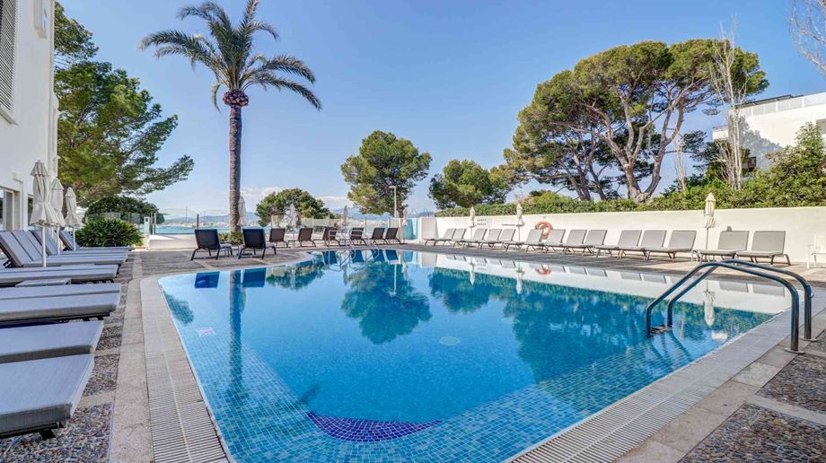 Rejser til Spanien, Mallorca, Hoposa Illa d'Or, pool
