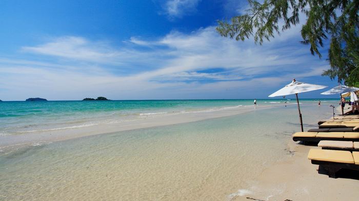 Thailand, Koh Chang, Centara Koh Chang Tropicana Resort, Beach View