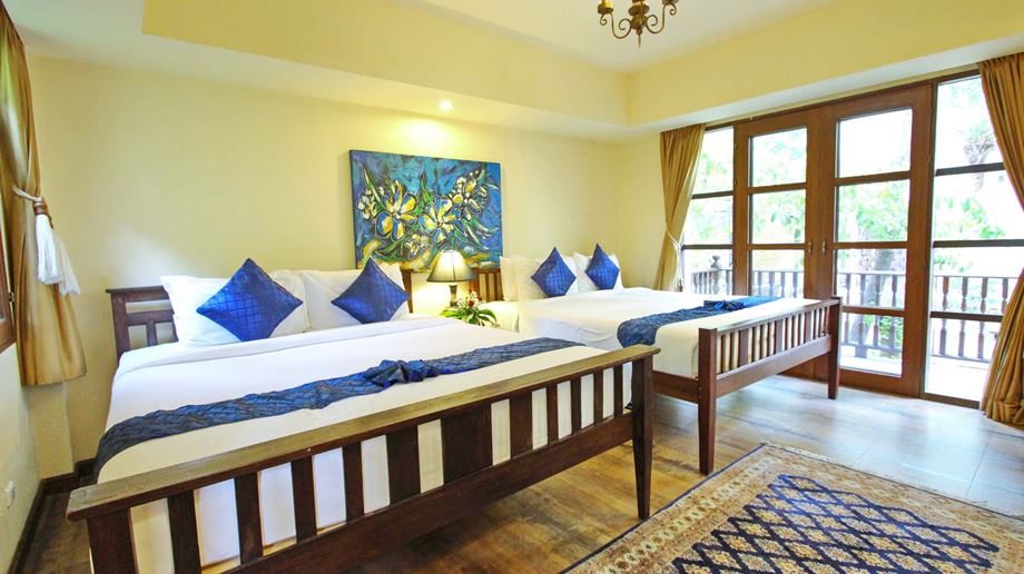 Thailand, Chiang Mai, Shewe Wana Boutique Resort, Deluxe Family Room