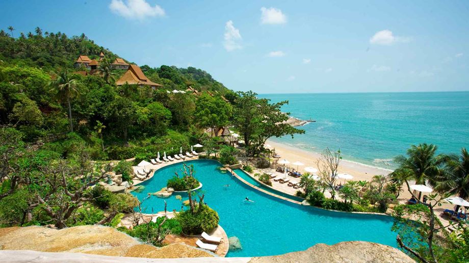 Thailand, Koh Phangan, Santhiya Koh Phangan Resort & Spa, Pool Område