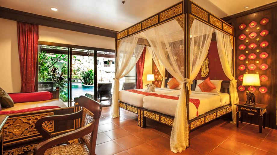 Rejser til Thailand, Phuket, Kata Palm Resort & Spa, superior værelse