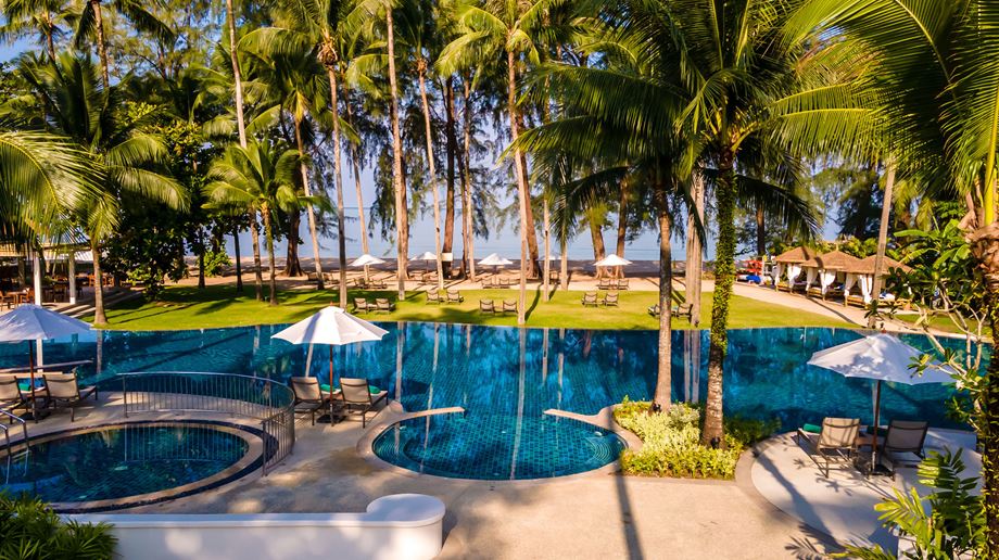 Rejser til Thailand, Khao Lak, Outrigger Khao Lak Beach Resort, pool