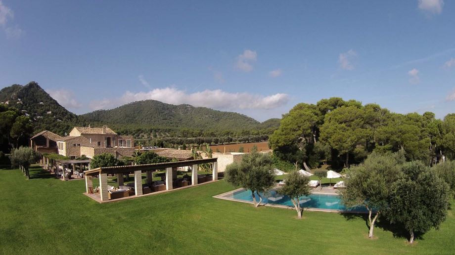 Rejser til Spanien Mallorca, Can Simoneta Hotel, garden