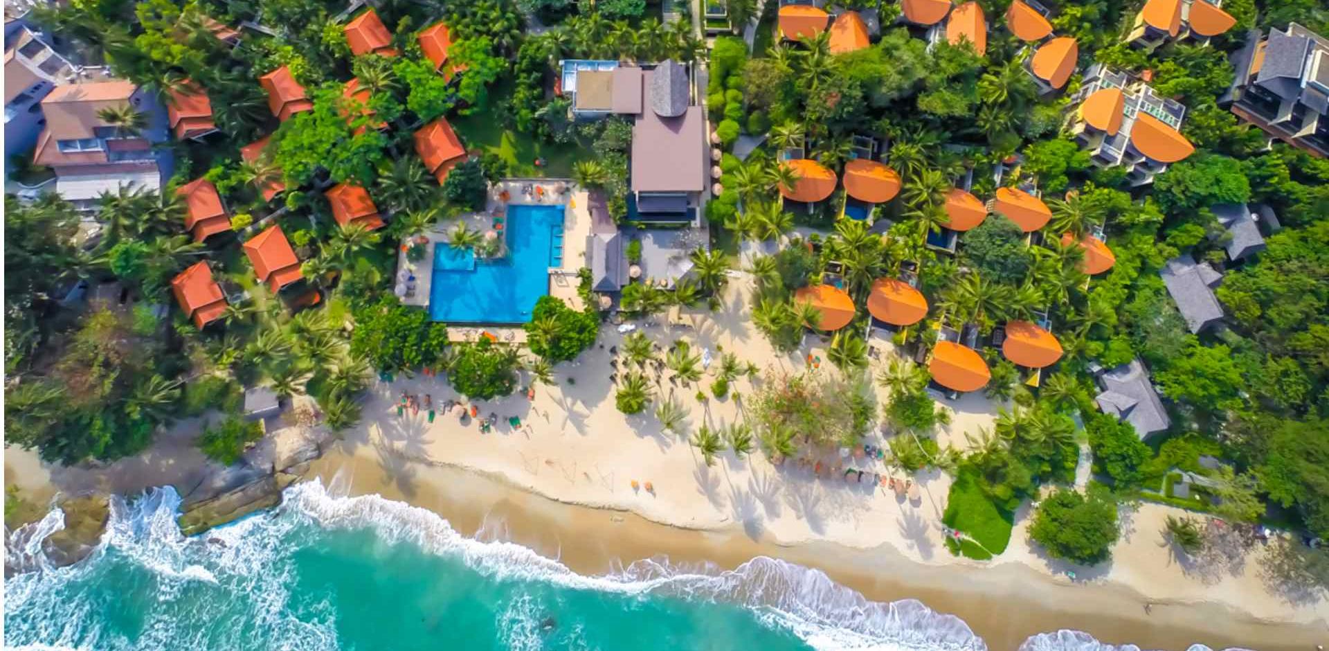 Thailand, Koh Samui, New Star Beach Resort, Resort Udsigt