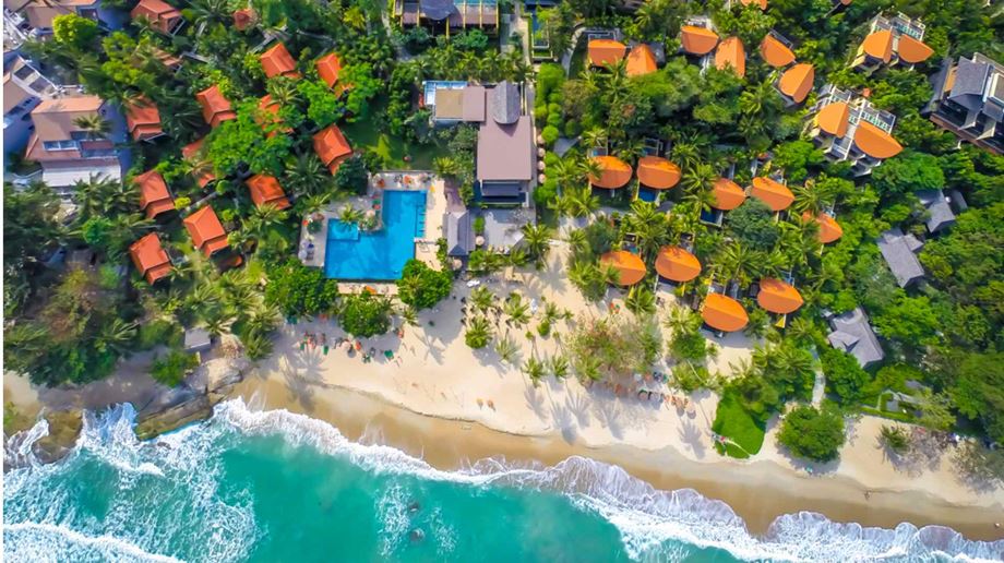 Thailand, Koh Samui, New Star Beach Resort, Resort Udsigt