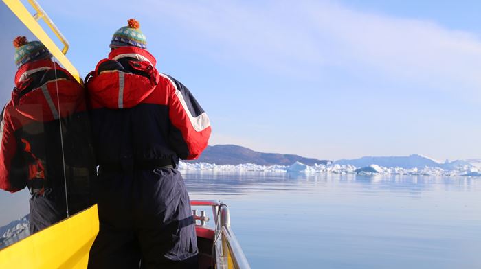 Grønland Ilulissat udflugt sejlads til isfjorden
