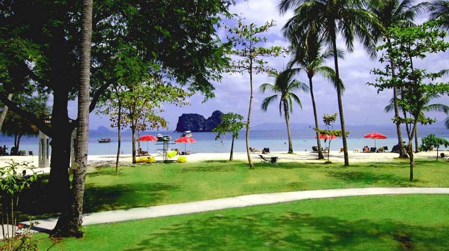 Thailand, Koh Ngai, Koh Hai Fantasy Resort & Spa, Have Område