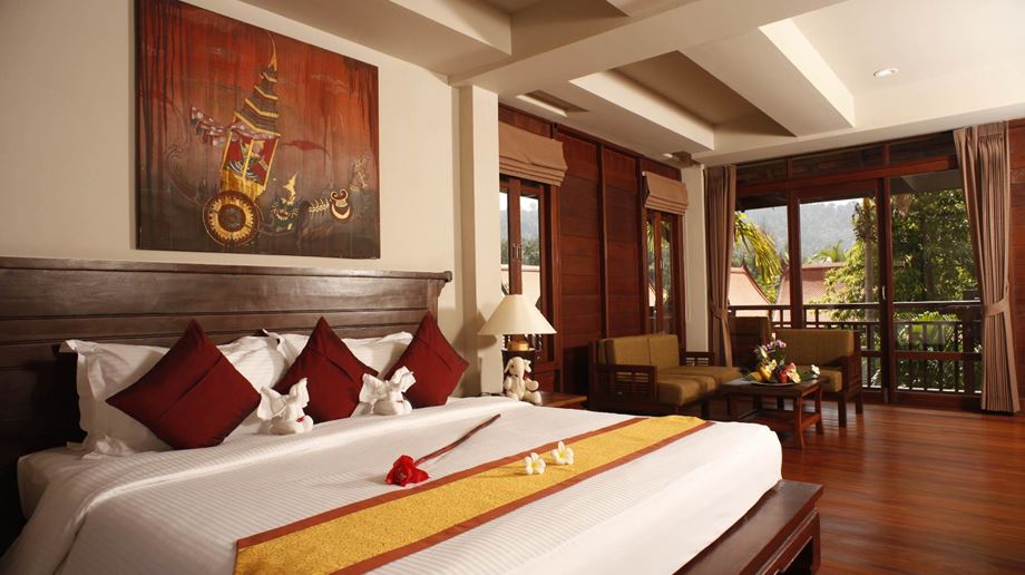 Rejser til Thailand, Khao Lak, Khao Lak Bhandari Resort & Spa, deluxe værelse