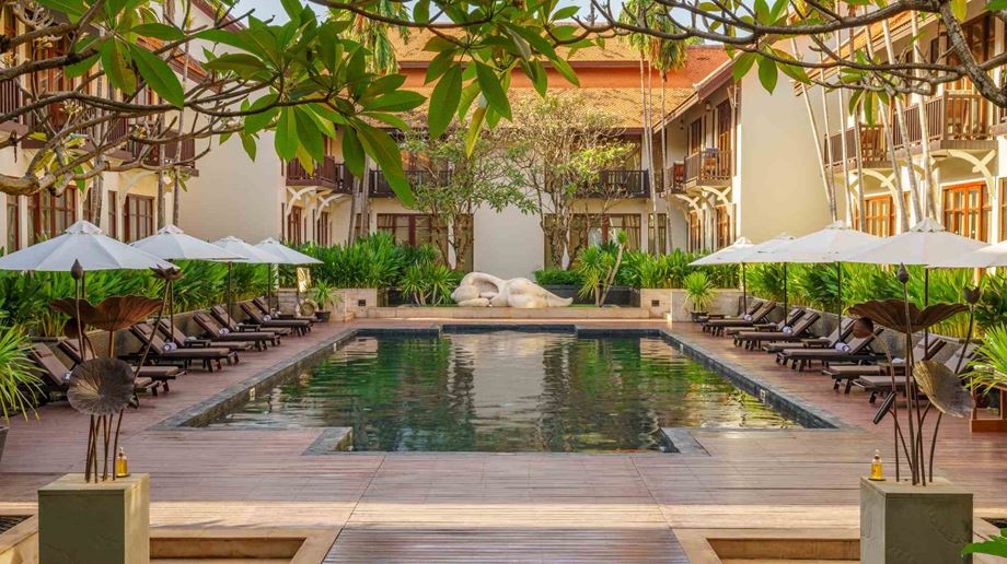 Cambodia Siem Reap Anantara Angkor Resort Pool