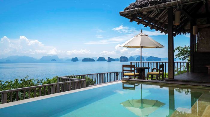 Thailand, Koh Yao Noi, Six Senses Yao Noi, Ocean Pool Villa