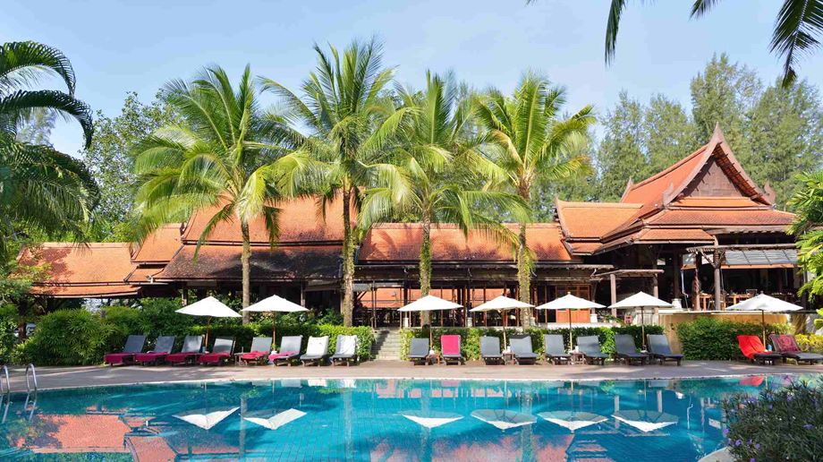 Thailand, Khao Lak, Khaolak Bhandari Resort, Pool Area