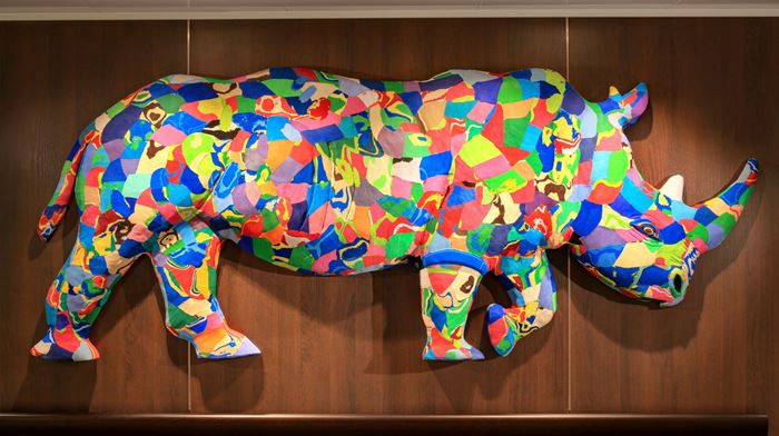 Holland America Kunst Næsehorn