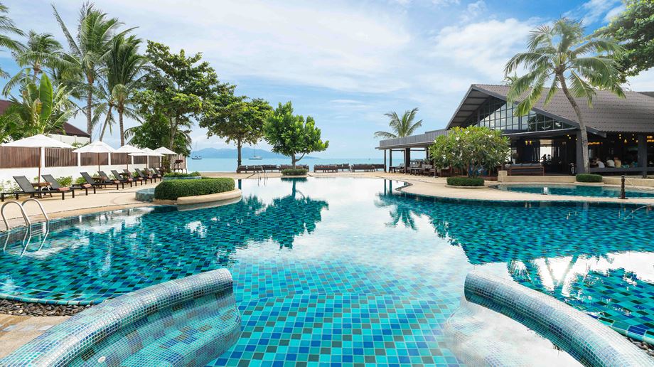 Rejser til Thailand, Koh Samui, Peace Resort Samui, pool