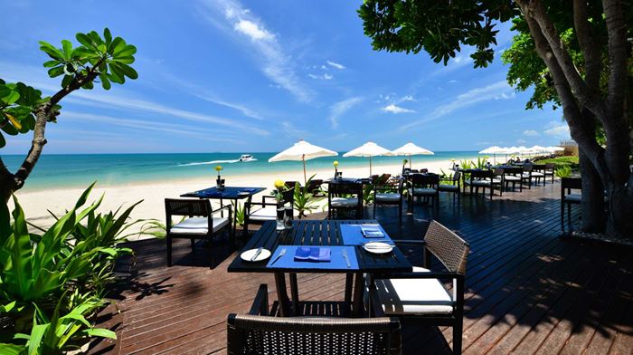 Thailand, Koh Lanta, Layana Resort, Restaurant Beach
