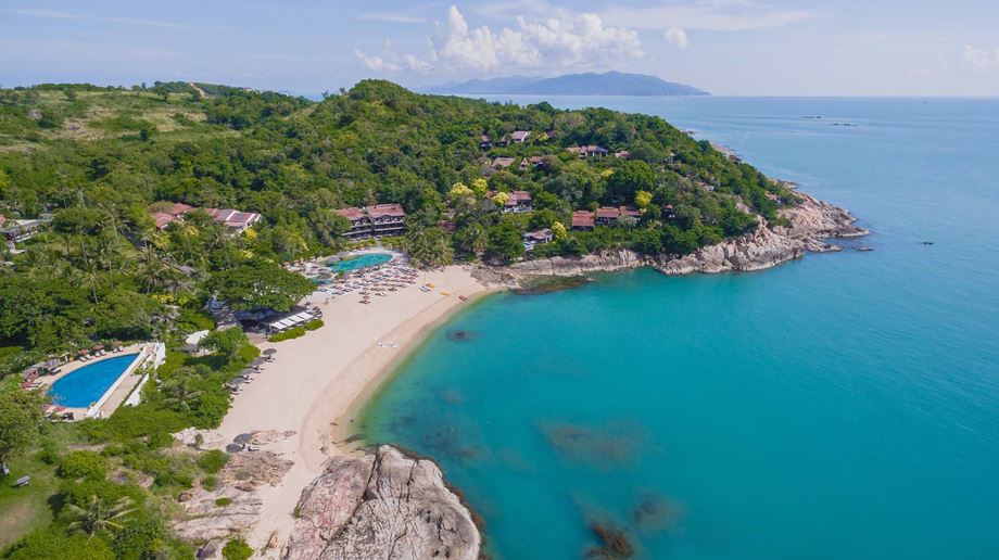 Thailand, Koh Samui, Tangsai Bay Resort, Udsigt Strand