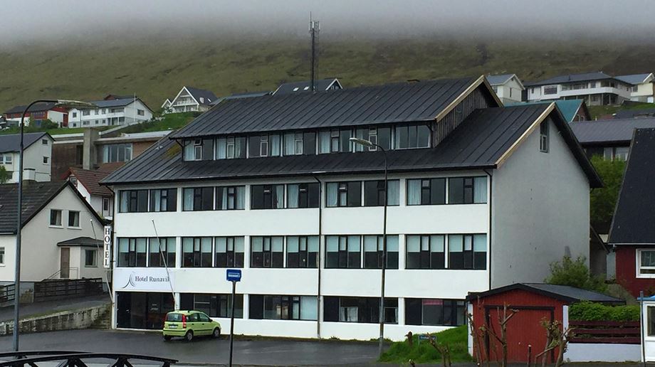 Færøerne Eysturoy Hotel Runavik, Bygd, Udefra