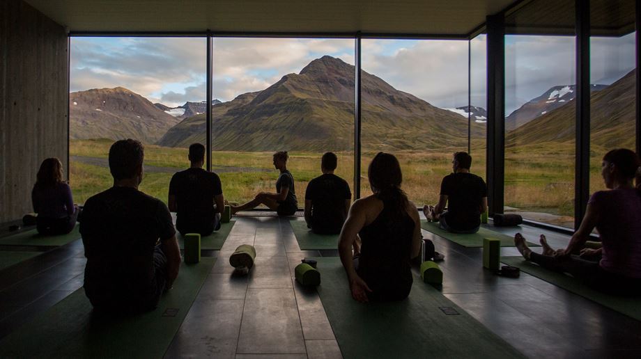 Island Deplar Farm Aktivitet Yoga
