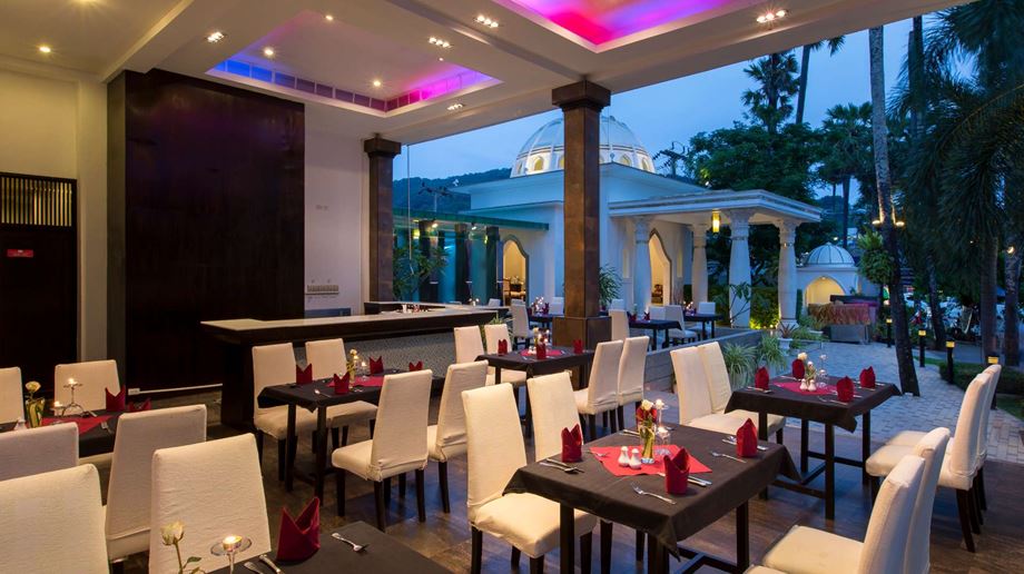 Rejser til Thailand, Phuket, Chanalai Romantica Resort, restaurant