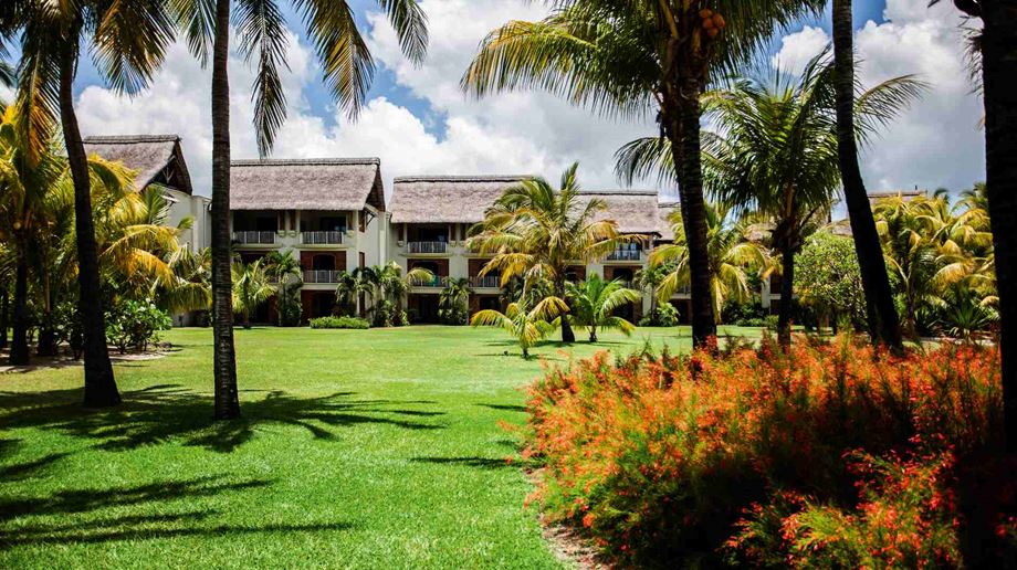 Rejser til Mauritius, Paradis Beachcomber Golf Resort & Spa, Den tropiske have på Paradis Beachcomber