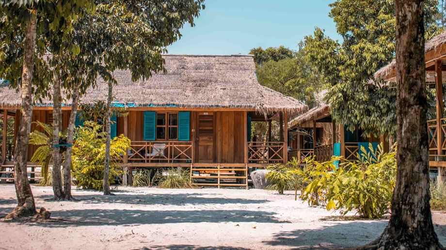 Cambodia, Koh Rong, Sok San Beach Resort, Beach Garden Chalet
