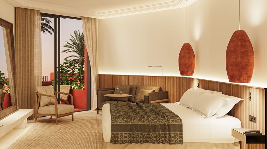 Spanien, Tenerife, Tivoli La Caleta Tenerife Resort, Premium værelse med delvis havudsigt