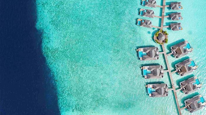 Rejser til Maldiverne, Finolhu Baa Atoll, Water villaer med pool