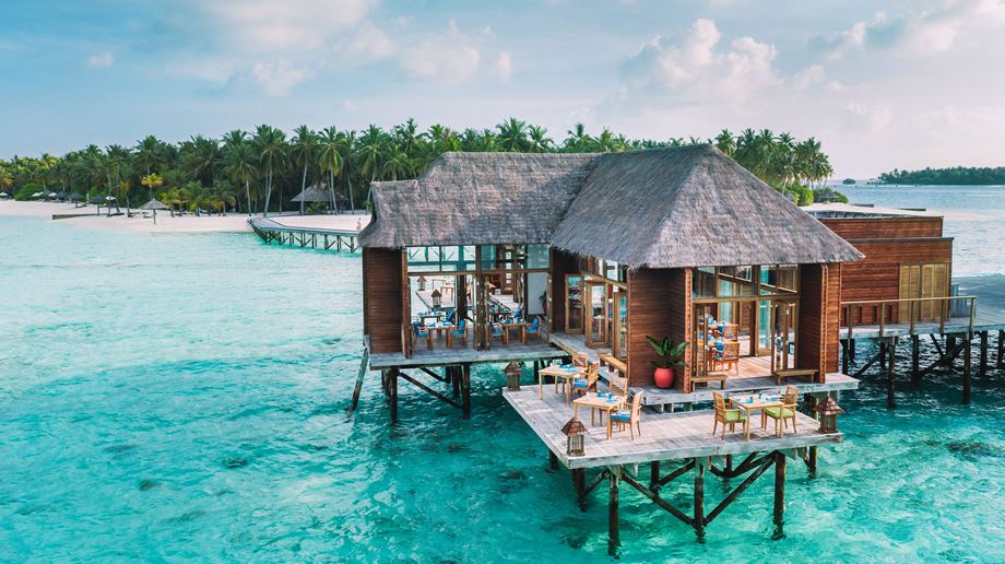 Rejser til Maldiverne, Conrad Maldives Rangali Island, spa restaurant